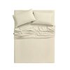 Bibb Home Bamboo Comfort 6-Piece Luxury Sheet Set - King - Khaki 1300